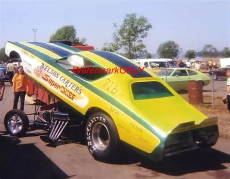 Andnelson Carterand 1972 Super Chief Dodge Charger Nitro Funny Car Photo