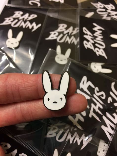 Bad Bunny Yhlqmdlg Pin Hard Enamel Pin Cute Enamel Pin Etsy