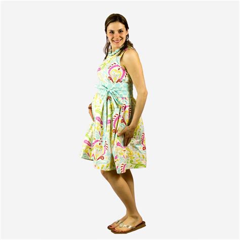 Maternity Full Skirt Dress Sewing Pattern Mammacandoit