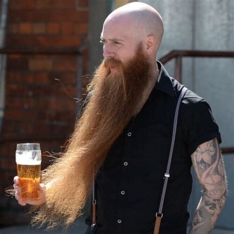It is simply interlacing and reversibly interweaving your beard strands into a braid. 50 Manly Viking Beard Styles to Wear Nowadays - Men Hairstyles World