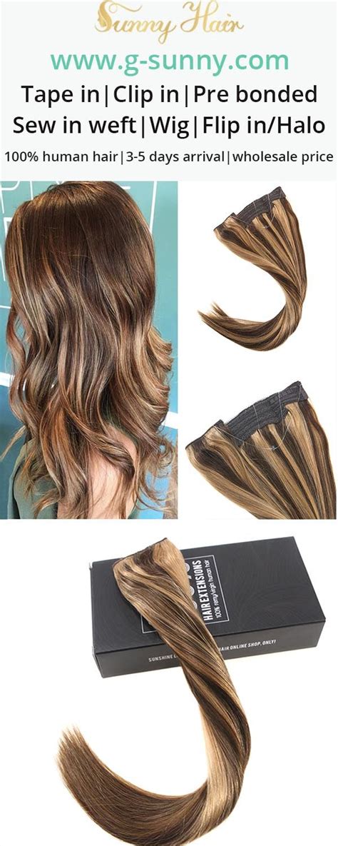 Sunny Hair 100 Human Hair Extensions Flip In Halo Hair Extensions Get Length And Volume In