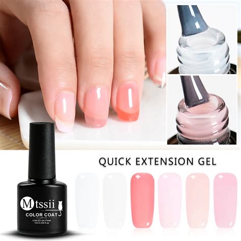 Mtssii Ml Nail Acrylic Poly Gel Quick Extension Gel Polish Transparent
