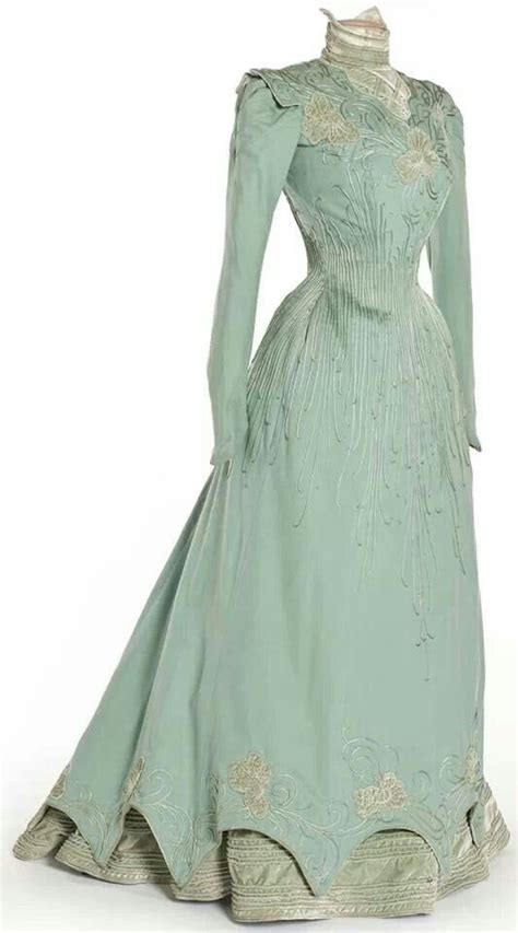1898 Dress From France Victorian Era Pinterest