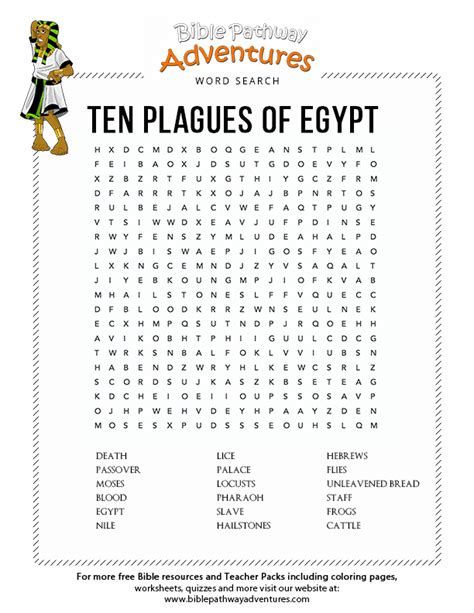 Ten Plagues Of Egypt Bible Pathway Adventures
