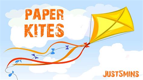 How To Make A Flying Paper Kite At Home Just5mins Youtube