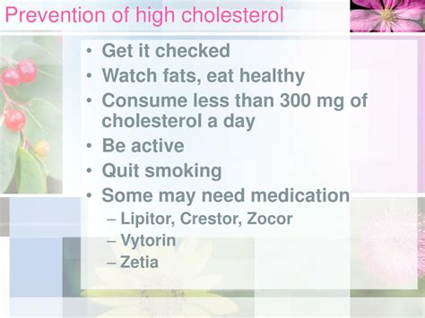 The most important carbohydrates are sugars (such as glucose) that are used for cellular. PPT - Cholesterol, blood pressure, and heart disease PowerPoint Presentation - ID:524106