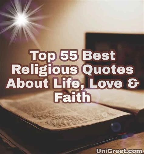 Top 55 Best Religious Quotes﻿ About Life, Love & Faith In God With Images