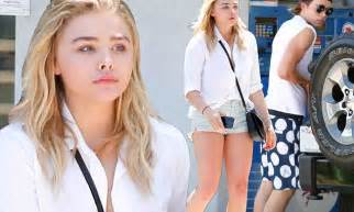 Chloe Grace Moretz Dons Cutoffs As Brooklyn Beckham Fuels Up In Beverly