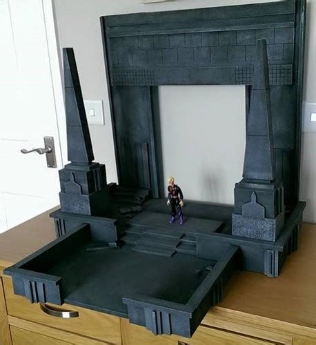 Custom Made Action Figure Dioramas By Louise Townend