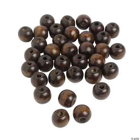 Small Round Wood Beads 14mm Discontinued