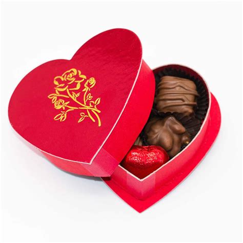 Valentines 2oz Milk Chocolate Variety Heart Box Wilson Candy