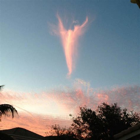 Cloud Angel Appeared When The Pope Was Elected In West Palm Beach