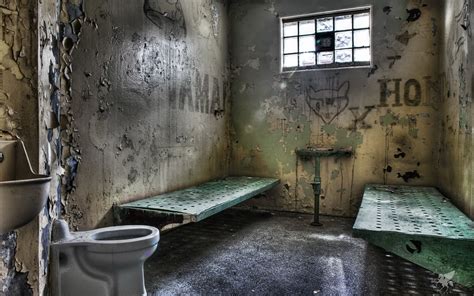 Prison Cell Interior Camera Prison 1080p Wallpaper Hdwallpaper Desktop Abandoned Prisons