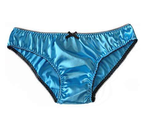 culotte de luxe satiné frilly sissy culotte bikini knicker sous vêtements slips taille 10 20 ebay