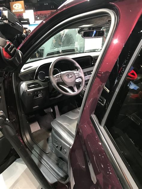 The engine is located longitudinally at the front. LA 2018: Hyundai Palisade | Article | Car Design News