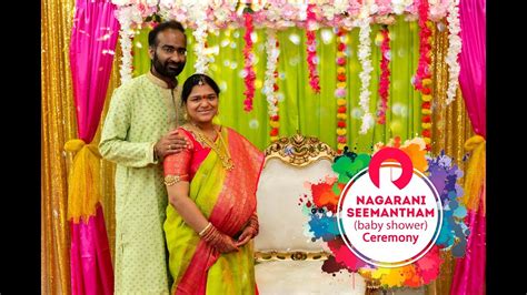 Nagarani Seemantham Baby Shower Ceremony Uk By Rcs Youtube