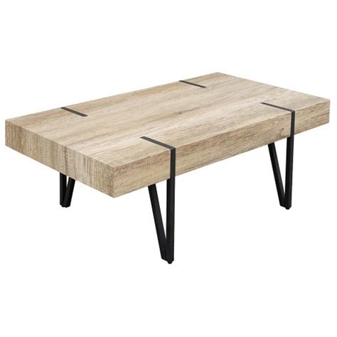 Canyon Grey Wooden Coffee Table Modern And Contemporary