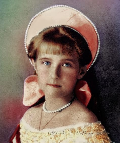 Grand duchess anastasia nikolaevna of russia. Grand Duchess Anastasia Nikolaevna of Russia coloured by ...