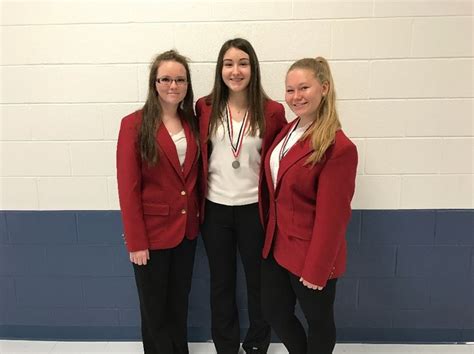 Fchs Students Earned Gold Metals At Fccla State Competition Fannin