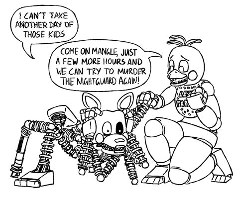Anime Toy Chica Coloring Pages / FNAF Bonnie coloring page | Free