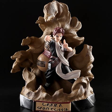 Naruto Gaara Action Figure Sand Coffin Ver Gaara Doll Pvc Figure Toy