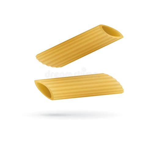 Icon Of Penne Pasta Macaroni Stock Vector Illustration Of Italian