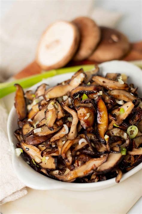 Shiitake Mushrooms Recipe Clean And Delicious