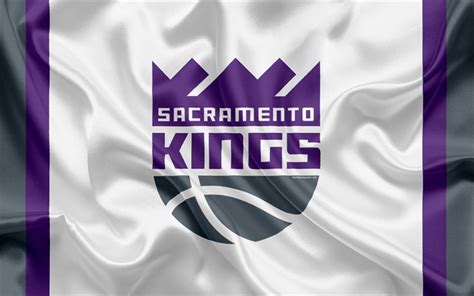 Download Wallpapers Sacramento Kings Basketball Club Nba Emblem New