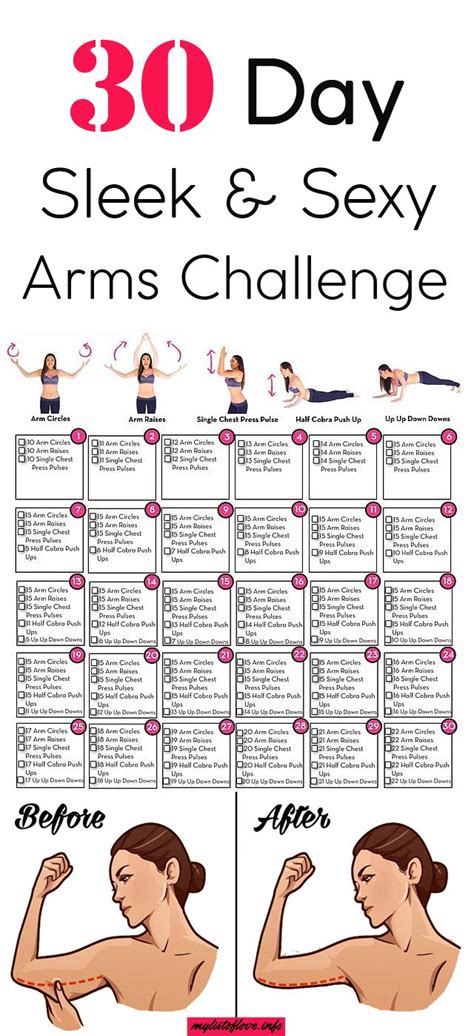 Printable Day Arm Challenge