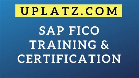 Introduction To Sap Fico Finance And Controlling Sap Fico Training