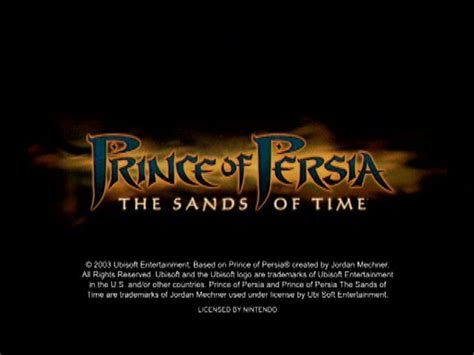 Prince Of Persia The Sands Of Time Screenshots Mobygames
