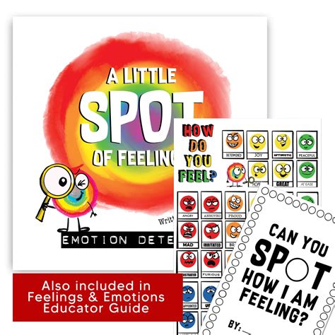 A Little Spot Of Feelings Download Activity Printable Diane Alber