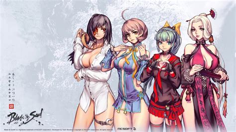 Wallpaper Blade Soul Blade And Souls Anime Girls