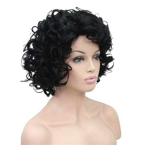 A long bob won't take long to style, so you'll never have to go another day without a great hairdo. StrongBeauty wig for black women Natural Short Curly ...