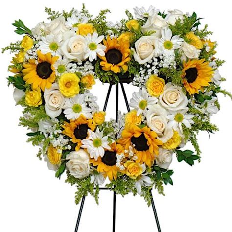 Flowers in costa mesa are always very fresh, and we will try to do possible so that your recipient was presented with a bouquet of the freshest and most beautiful flowers. Sunflower Funeral Heart Costa Mesa Florist: Orange County ...