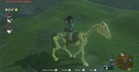 Botw Stalhorse Locations How To Tame The Skeleton Horse In Zelda
