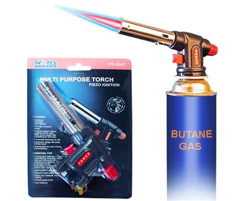Butane Torch Kitchen Culinary Torch Cooking Torch With Adjustable Flame