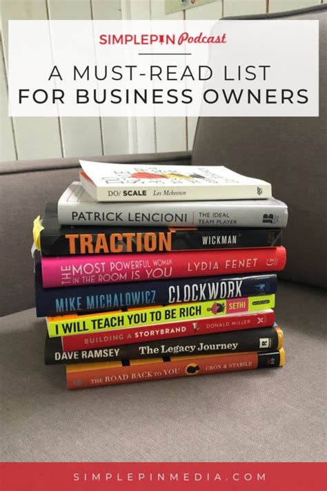 165 Best Business Books I Read This Year Simple Pin Media