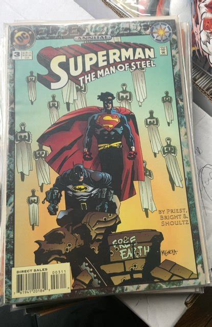 Superman The Man Of Steel Annual 3 Direct Edition 1994 Comic