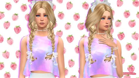 The Sims 4 Create A Sim Sweet Lolita Youtube
