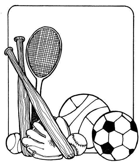 Free Sports Balls Clipart Black And White Download Free Clip Art Free