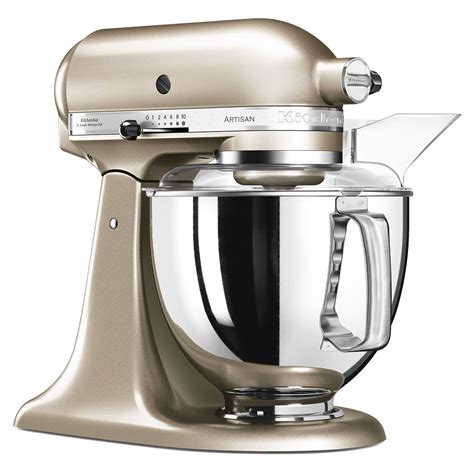 Easily make your favorite cakes and multiple batches of cookie dough with the 4.8 l stainless steel mixing bowl with. Kitchenaid Artisan 4.8L Tilt Head Stand Mixer in Golden ...