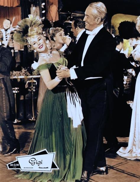 With Maurice Chevalier In Gigi 1958 Eva Gabor Classic Hollywood