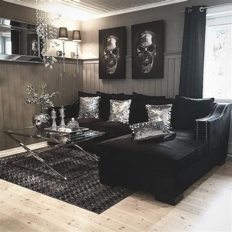 Black White Living Room Decor Awesome Decors