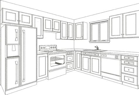 Plan your Kitchen with drawings from Canadiana Kitchens - Custom