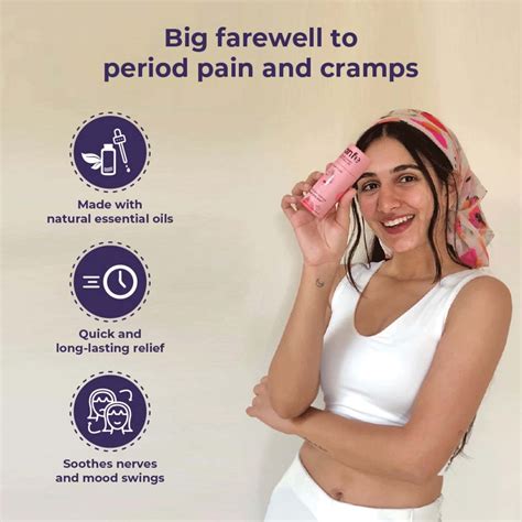 Buy Sanfe Feminine Cramp Relief Roll On For Instant Relief From Period Pain Ml Online Get