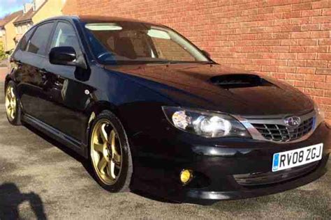 Subaru 2008 Impreza Wrx Black Gh8 Hatchback 25 Turbo Remapped No Px