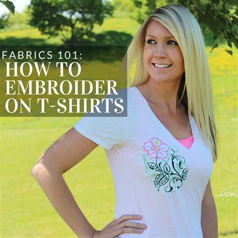 get tips and tricks for adding machine embroidery to t shirts from embroidery library machine