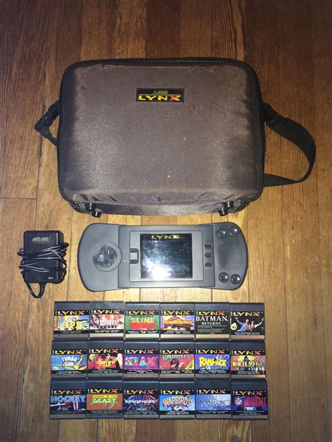 My Atari Lynx Collection Thoughts Gamecollecting