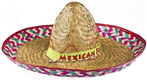 12 X Mexican Straw Sombrero Large Hats Ideal Fancy Dress Buy Online In